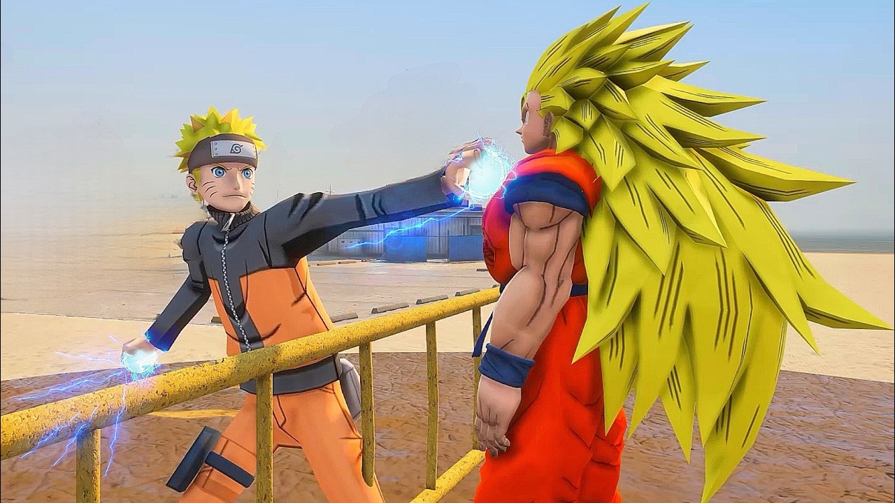 Team Goku VS Team Naruto - Epic Battle 💥