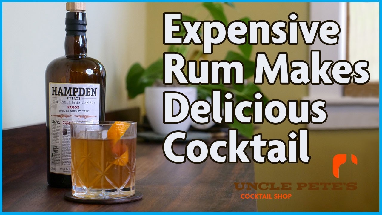 Hampden Pagos Sherry Cask Tasting | Makes a Fancy Cocktail!
