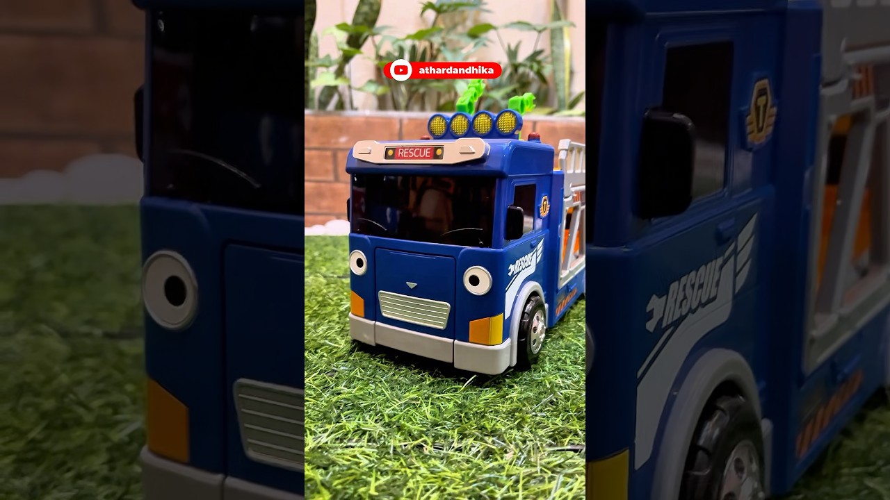 Tim Penyelamat Biru Truck Strong - Tayo The Little Bus #tayo #tayothelittlebus #shorts #short
