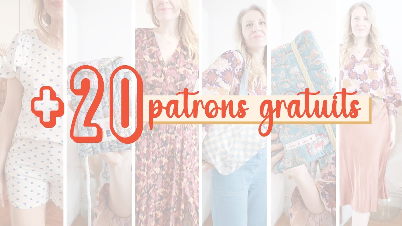 Plus de 20 patrons gratuits !