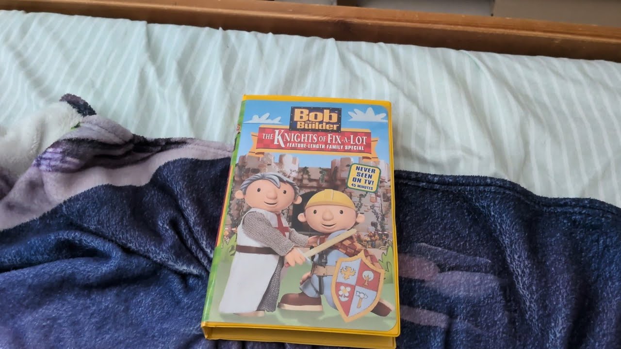 A Bob the Builder VHS Tape that turned 23 Years Old Yesterday
