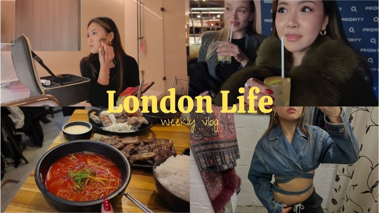 London Life vlog / vintage shopping, movie screening, home time