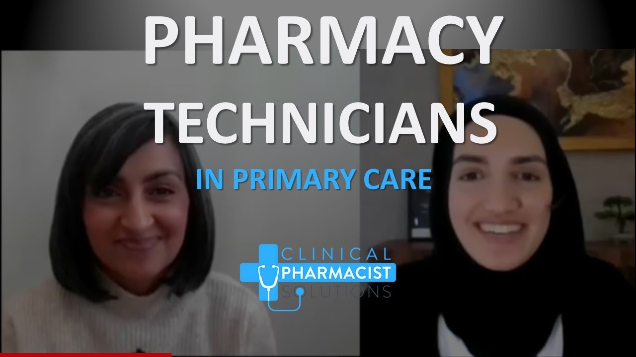 Pharmacy Technicians in Primary Care