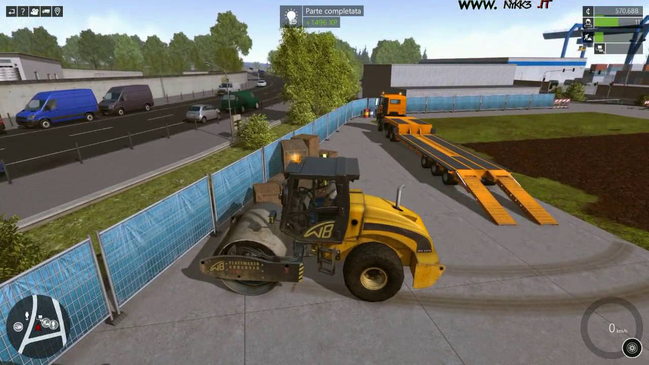 CONSTRUCTION SIMULATOR 2015 #16 Parte 1 - LAVORO SPECIALE MAGAZZINO - GAMEPLAY ITA