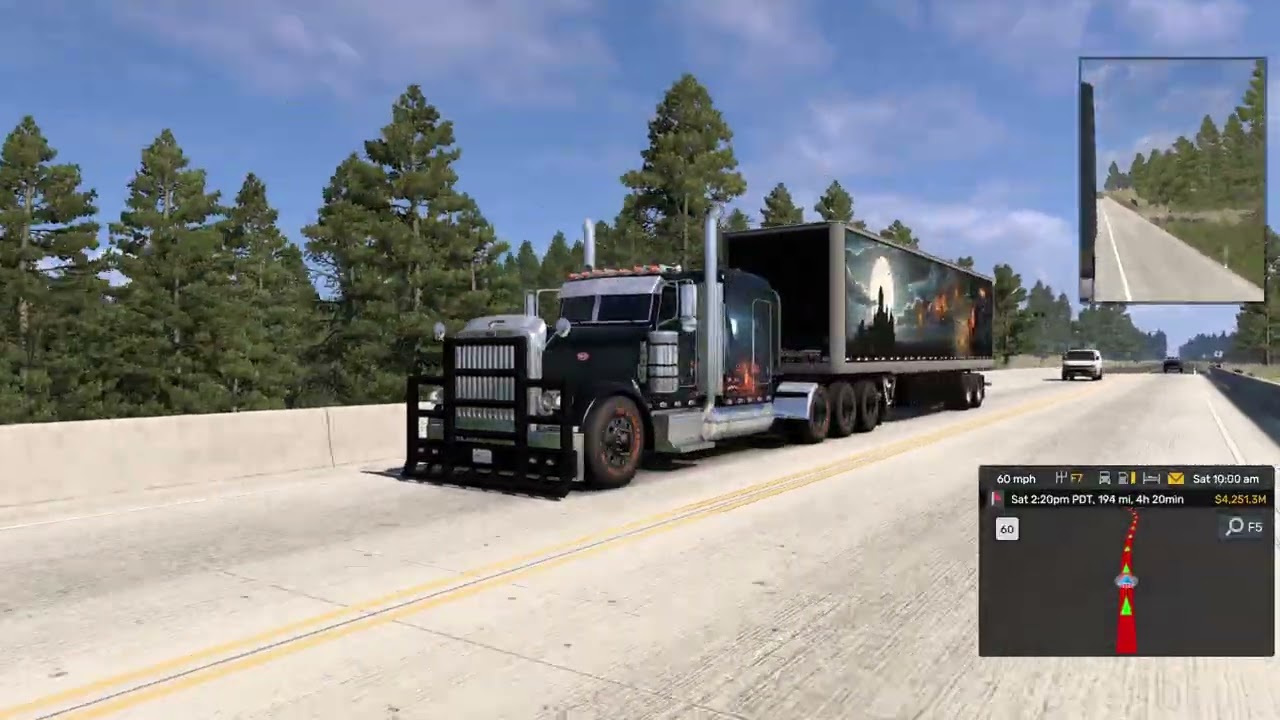 American Truck Simulator | Witches of Brackenreach | Halloween Treats from Bend to Redding
