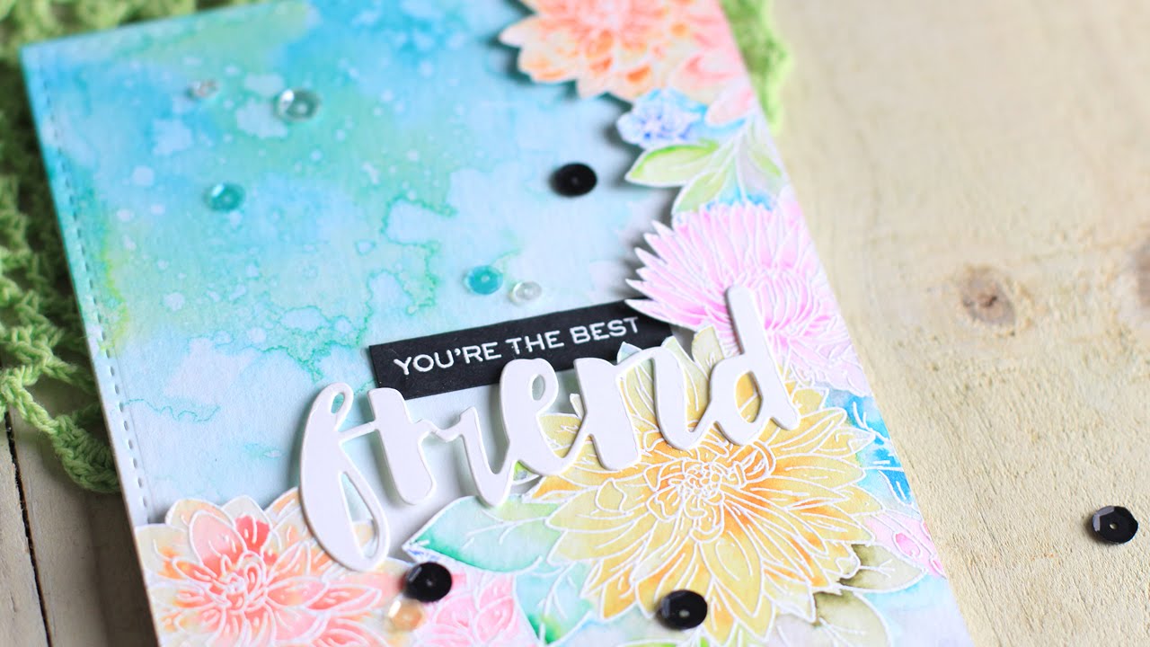 Beautiful Bouquets and ZIG Clean Color Markers