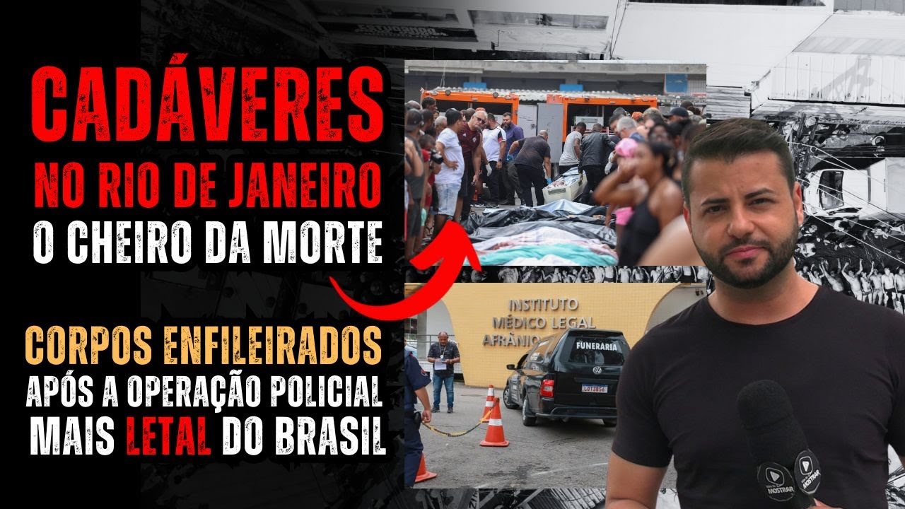 IML E FUNER&Aacute;RIAS DO RIO DE JANEIRO: BASTIDORES DA OPERA&Ccedil;&Atilde;O POLICIAL MAIS LETAL DO BRASIL
