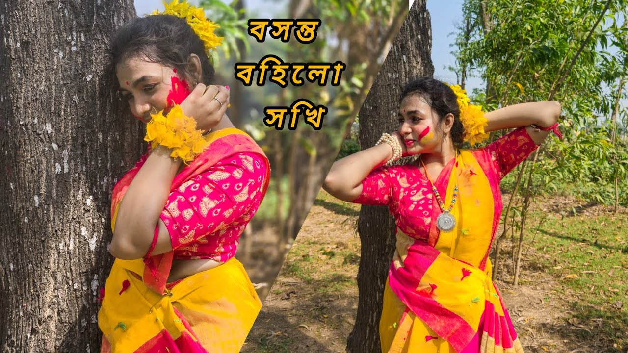 Boshonto Bohilo Sokhi | Holi Special Dance I Dance Cover Kathak Bidisha Tube