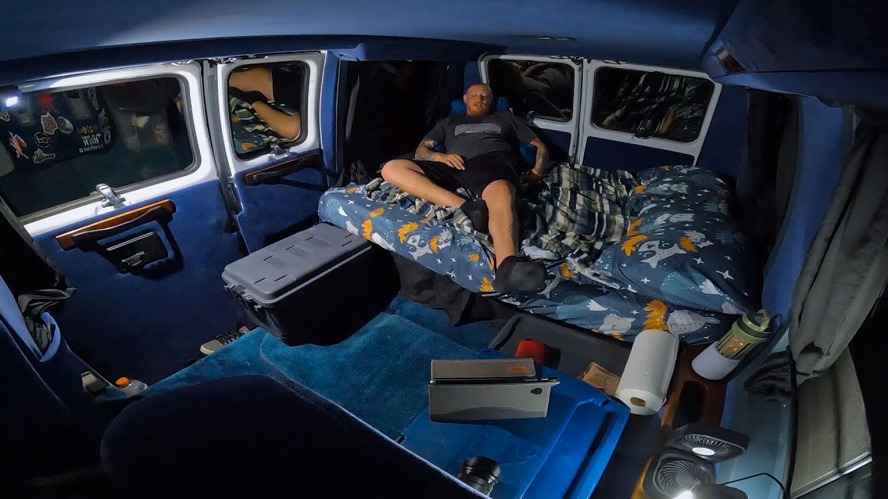 Lazy Lakeside BLT's & A Beautiful Bridge - Solo Van Camping