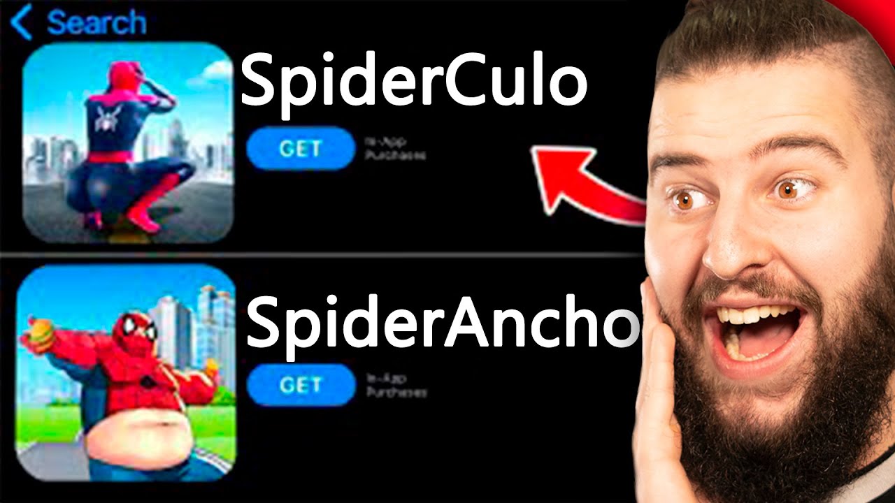 Probando Extrañas Aplicaciones De SPIDERMAN...