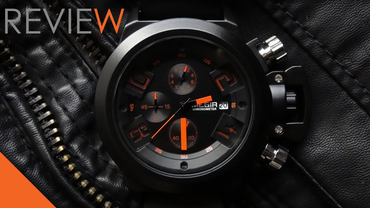 MEGIR 2002 Male Quartz Watch Review (En Español)