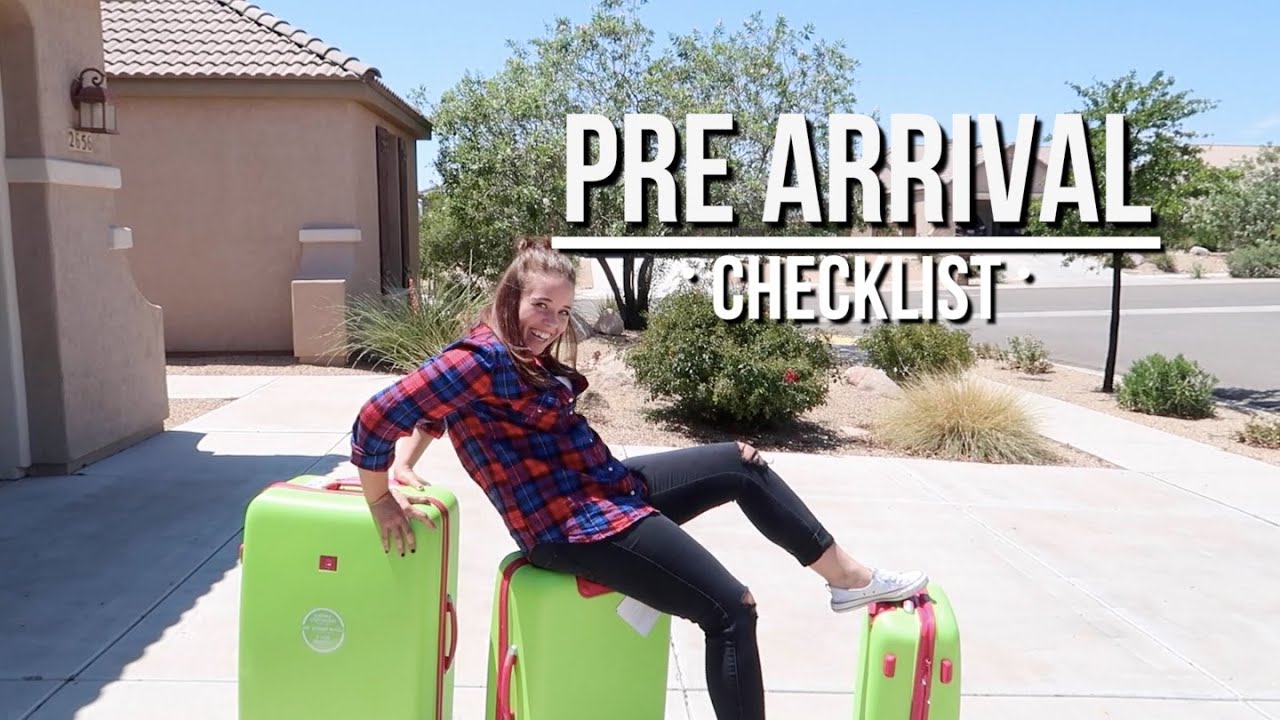 DCP Pre Arrival Checklist | Disney College Program
