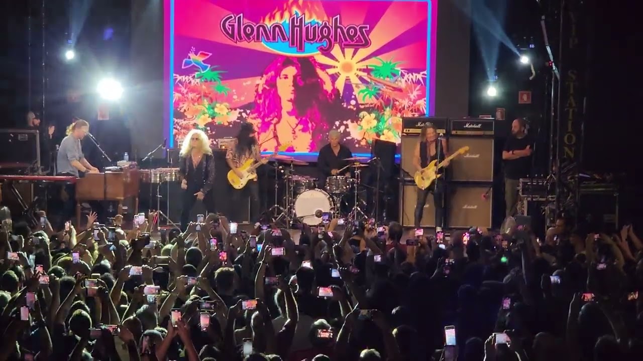 Glenn Hugles and Chad Smith Drums - Highway Star - Burn, (Live São Paulo 11.11.2023) part 1