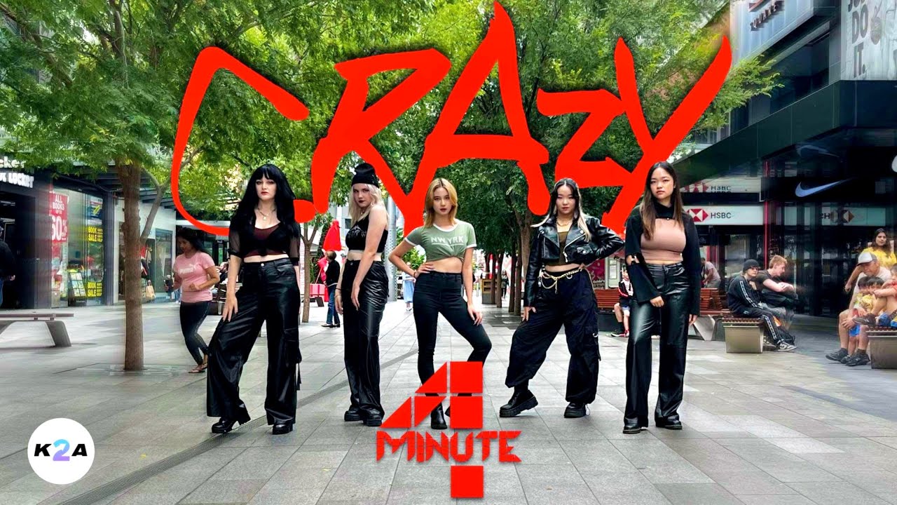 [KPOP IN PUBLIC AUSTRALIA] 4MINUTE - 'CRAZY(미쳐)' 1TAKE DANCE COVER