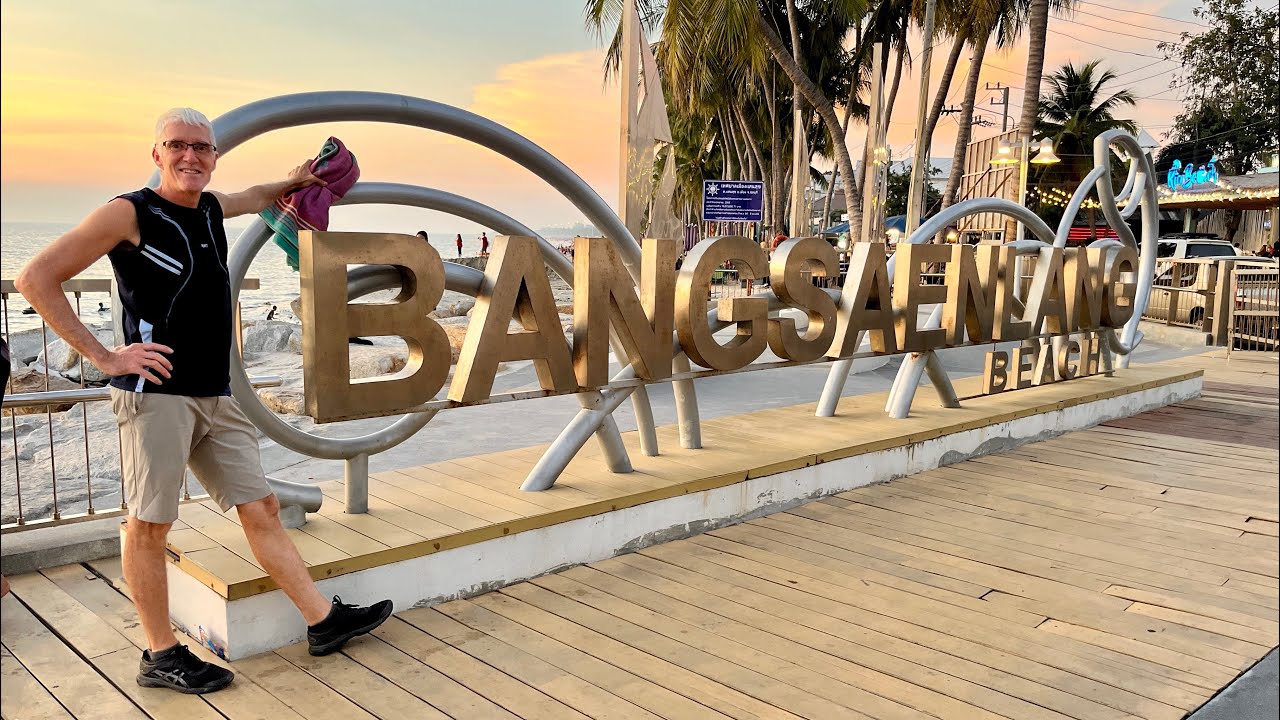 Bang Saen Beach, Province de Chonburi, Tha&iuml;lande