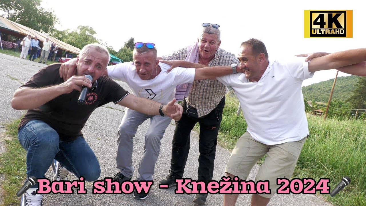 Pedišani i Bari bend ŠOU kolo - teferič Knežina 2024 #4k #show