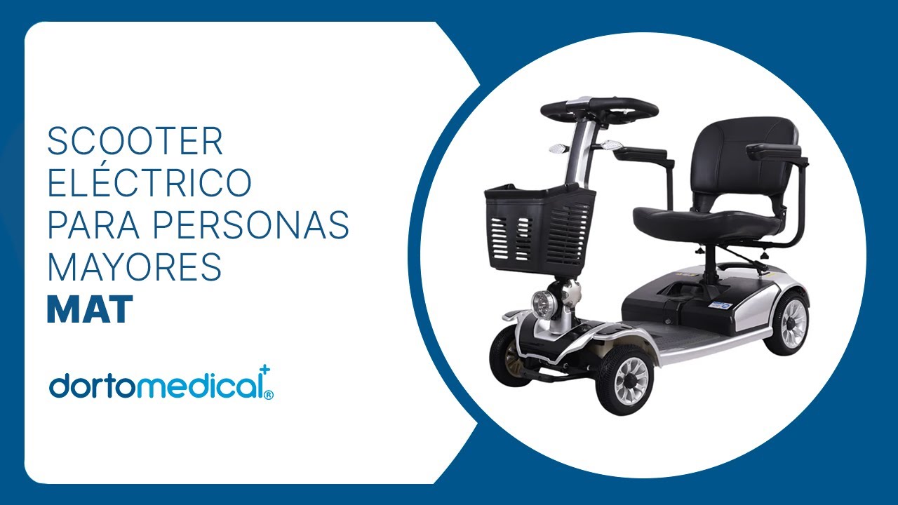 Scooter Eléctrico para Personas Mayores MAT | Dortomedical