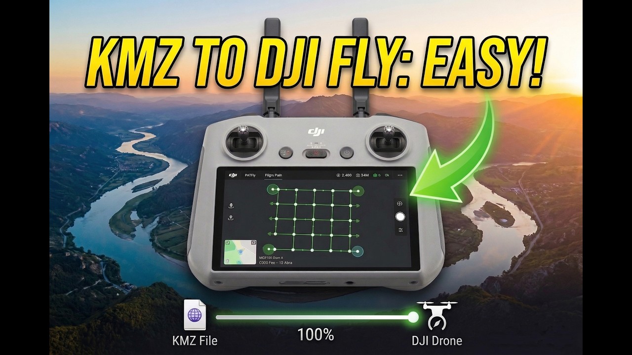 You&rsquo;ve Never Seen This KMZ Import Method for DJI Fly