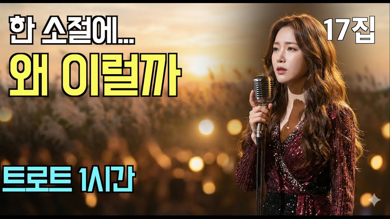이유는 모르겠는데 마음이 따라가네… 여운 깊은 트로트 1시간