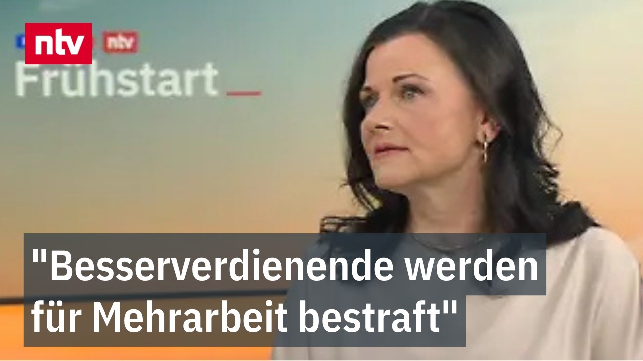 Es sollte flexibler gearbeitet werden - und mehr, sagt CDU-Politikerin Gitta Connemann | ntv