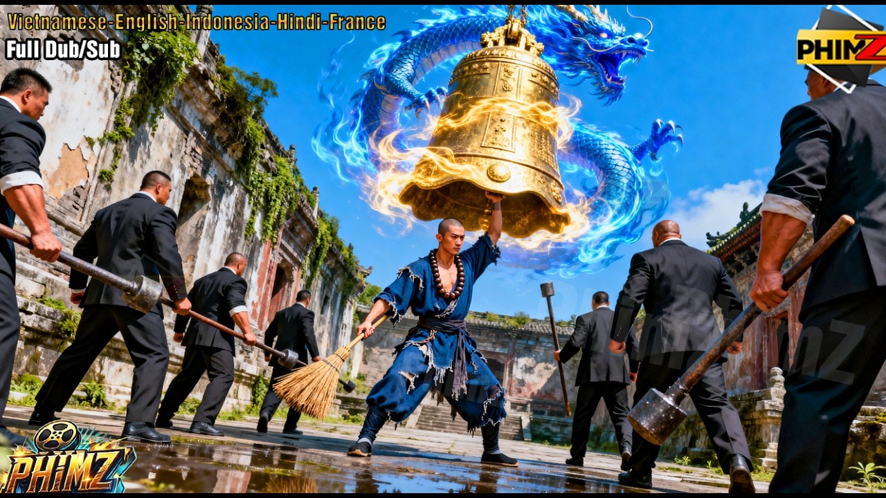 Chàng Khờ Quét Lá Trong Chùa Bị Dân Làng Sỉ Nhục Là Phế Vật, Ai Ngờ Là Chiến Thần Diệt Sạch Côn Đồ