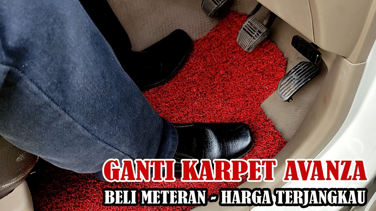Karpet mobil Avanza - Beli karpet Mie meteran harga lebih terjangkau