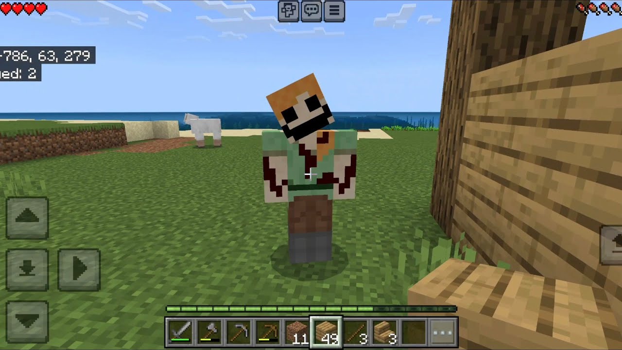 Surviving A Herobrine In Minecraft Survival (Episode 1)