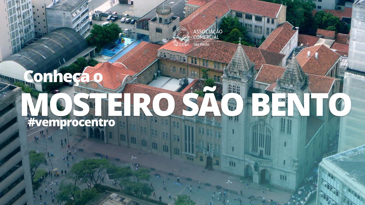 Conheça o Mosteiro São Bento! #vemprocentro