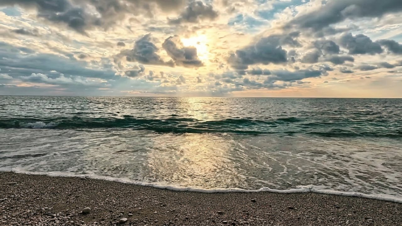 Relaxing Ocean Waves for Deep Sleep 🌊 Calming Sea Sounds for Stress Relief