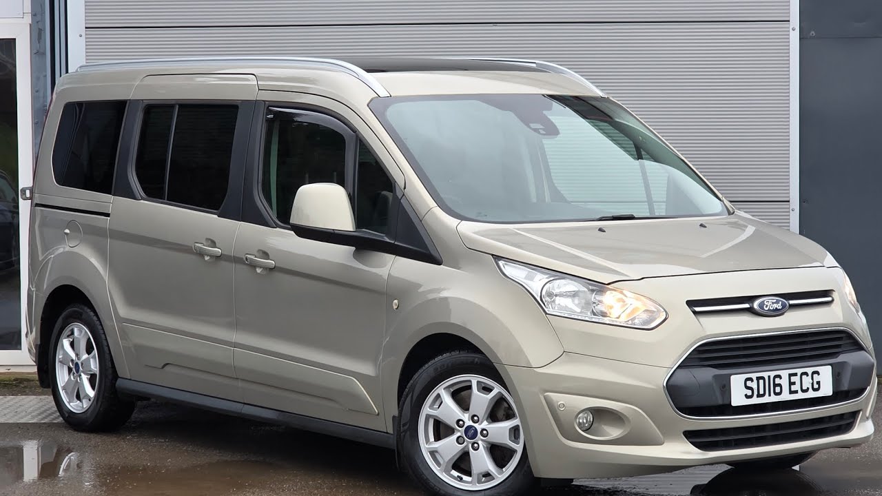 2016/16 Ford Grand Tourneo Connect 1.5 TDCi Titanium Euro 6 (s/s)5dr for sale at A.T Car Sales Corby