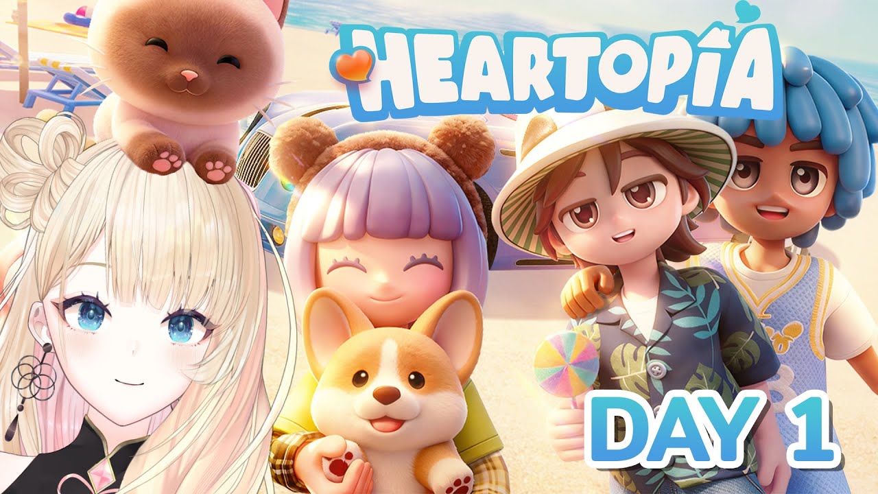 【🔴Heartopia Ep.01】ครั้งแรกกับโลกใบใหม่! ไปกับเลโอน่า - Leona Channel