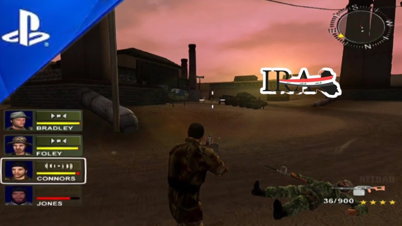 Conflict Desert Storm II PS2 Mission 7 HD Walkthrough