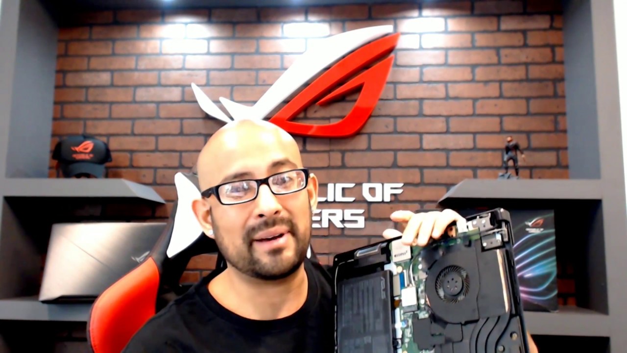 FB ROG Live #6 ¿se puede cambiar el CPU y GPU de tu laptop?