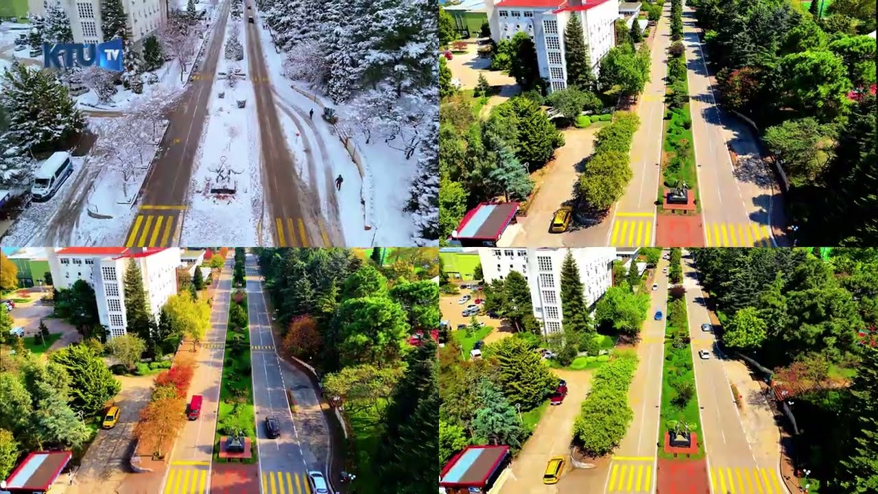 KTÜ’de Her Mevsim, Ayrı Bir Hikâye... 🍂 🌸 🌧️ ☀️