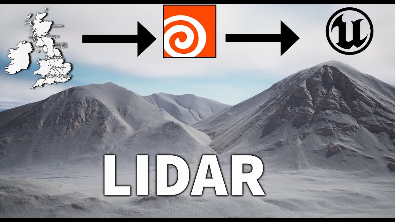 1: Import Real Landscapes into Unreal in under 30 minutes using Houdini and real world DTM data