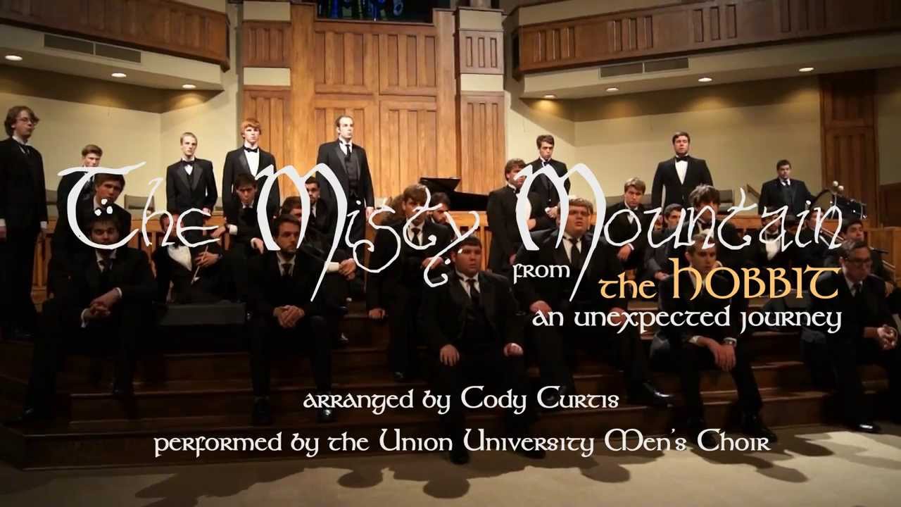 The Misty Mountain (men's choir, a capella)