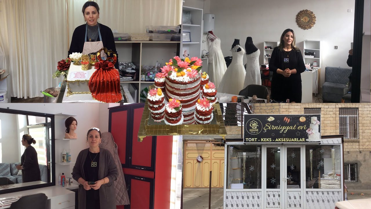 I made beautiful cakes for my remote viewer. I spent a day relaxing at the beauty salon.