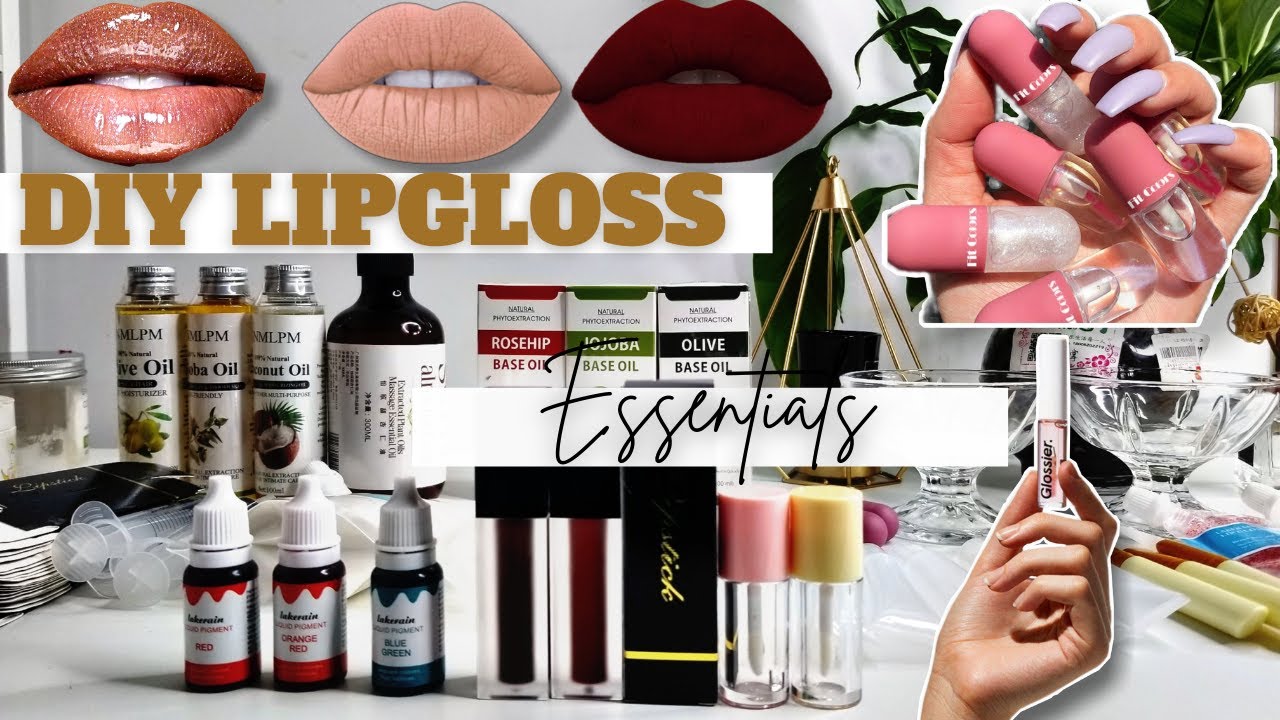 what's needed to make a lipgloss |Essentials needed to start a LIPGLOSS BUSINESS AT HOME 2021