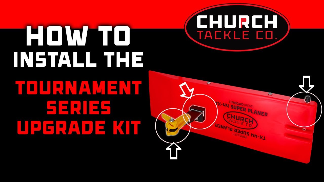 How To Assemble Your Church Tackle Tournament Series Upgrade Kit. Detailed instructions.