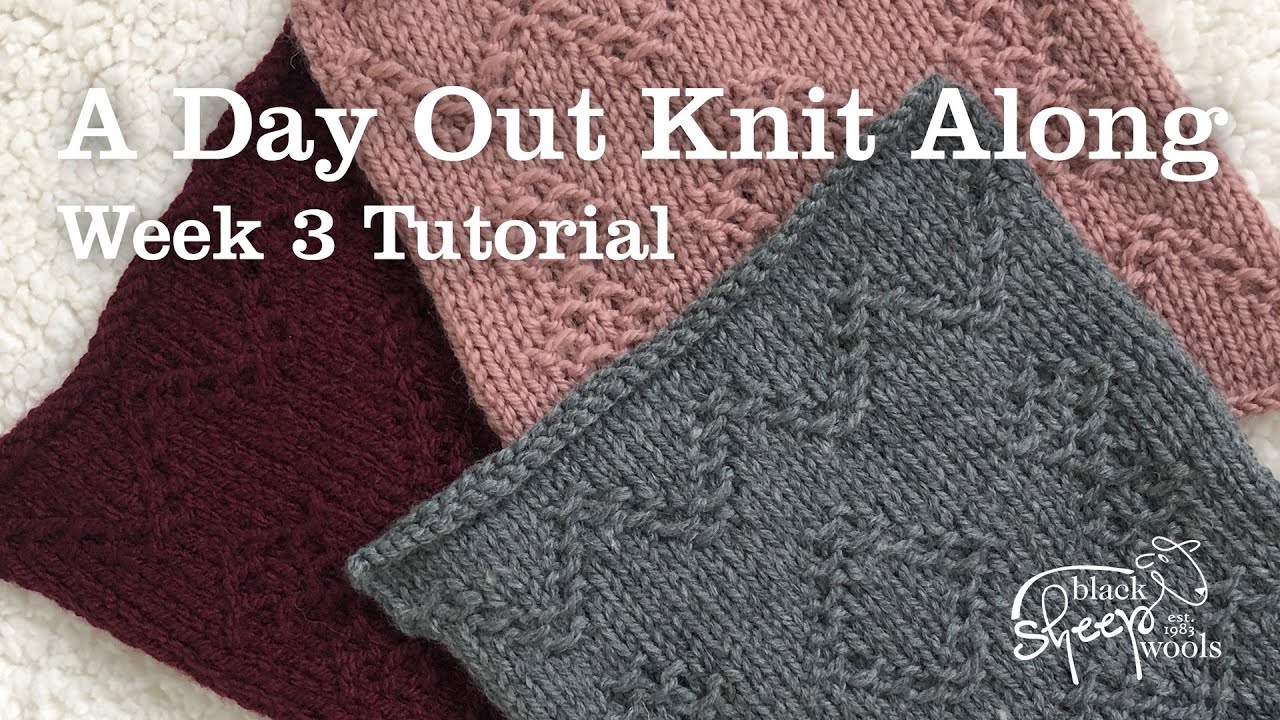 Week 3 | A Day Out Knit Along Blanket - How to follow a chart in knitting