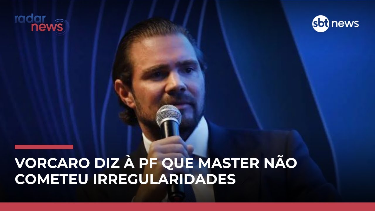 Exclusivo: Vorcaro disse em depoimento à PF que Master não cometeu irregularidades  | #RadarNews
