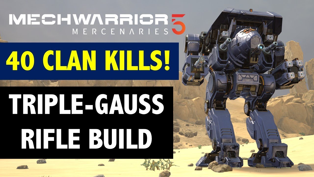 Stupid Raid Mission Against the Clans with a Favorite Dire Wolf Build! (MechWarrior 5 Mercenaries)