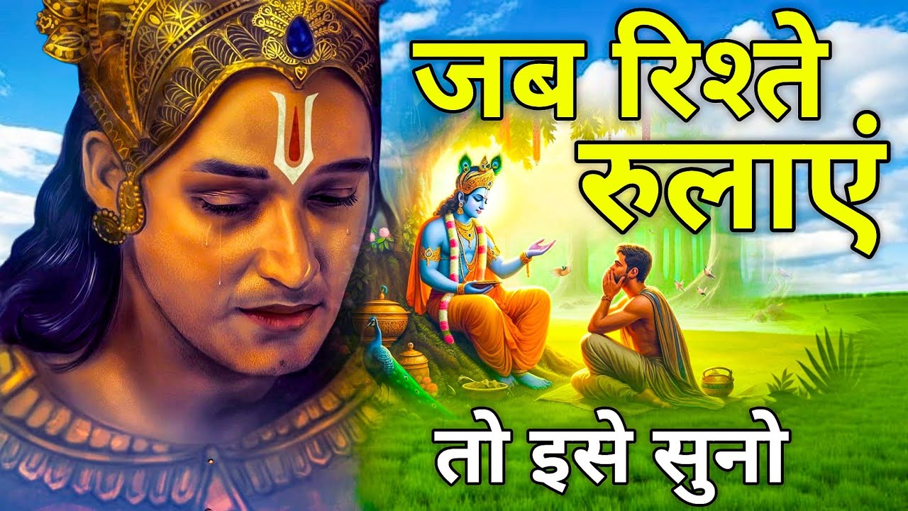  जब रिश्ते रुलाए तब श्रीकृष्ण की बातें याद करना | Shrimad Bhagwat Gita संपूर्ण गीता सार 20 मिनट में