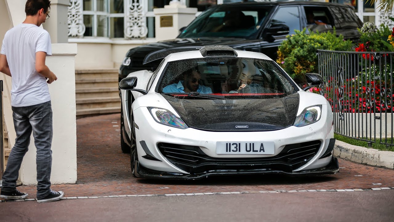 DMC McLaren 12C Velocita Wind Edition driving in Cannes & Monaco !