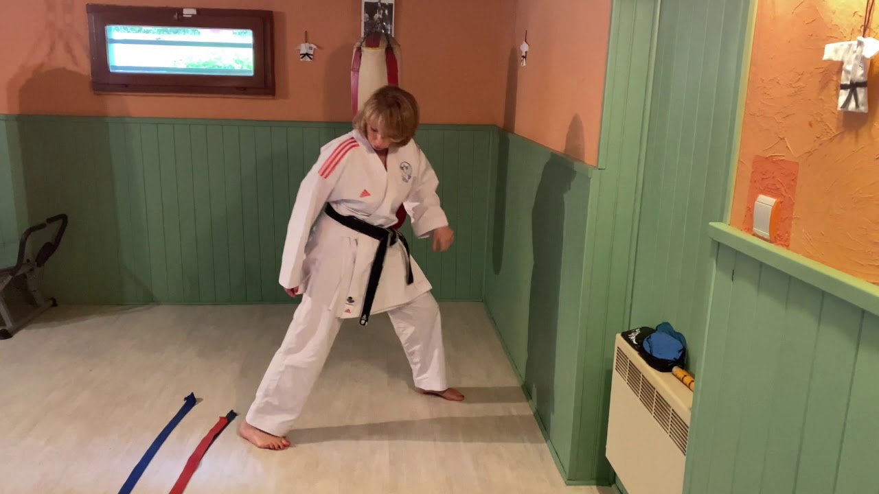 KARATE :  Améliorer son zenkutsu- dachi
