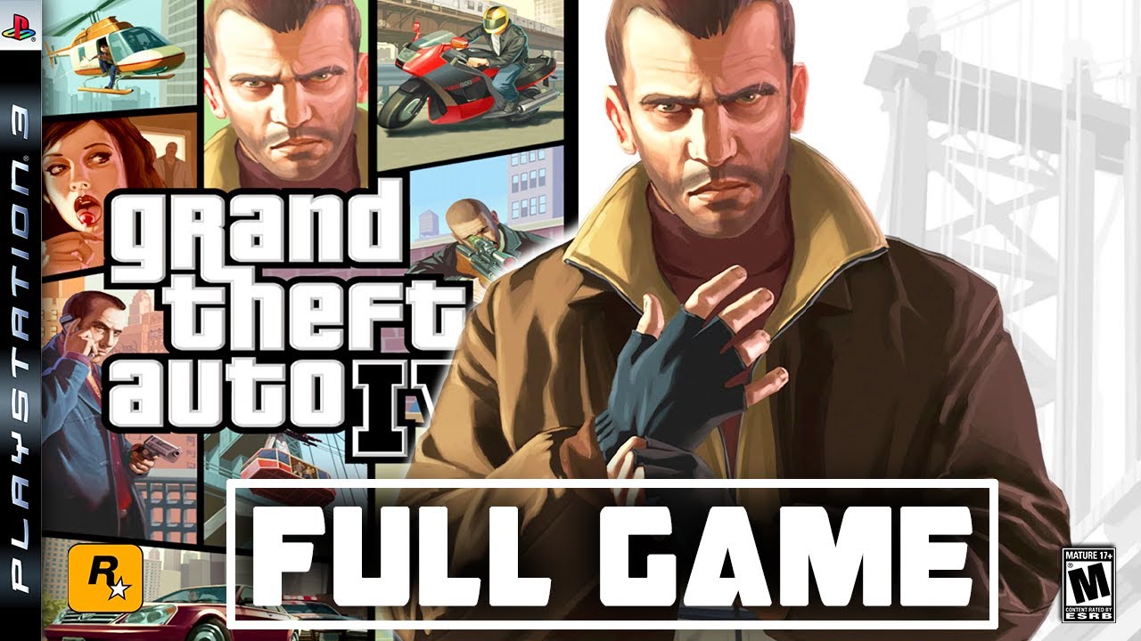 GTA 4-  Full  PS3 Gameplay Walkthrough | FULL GAME Longplay