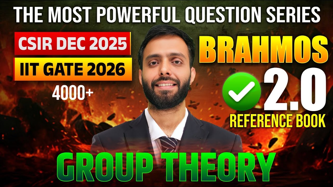 Group Theory 01 - BRAHMOS 2.0 🚀 | CSIR Dec 2025  IIT GATE 2026 #chemicalsciences