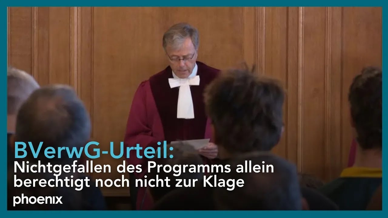 BVerwG-Urteil zum Rundfunkbeitrag: Nichtgefallen berechtigt nicht zur Klage | 15.10.2025