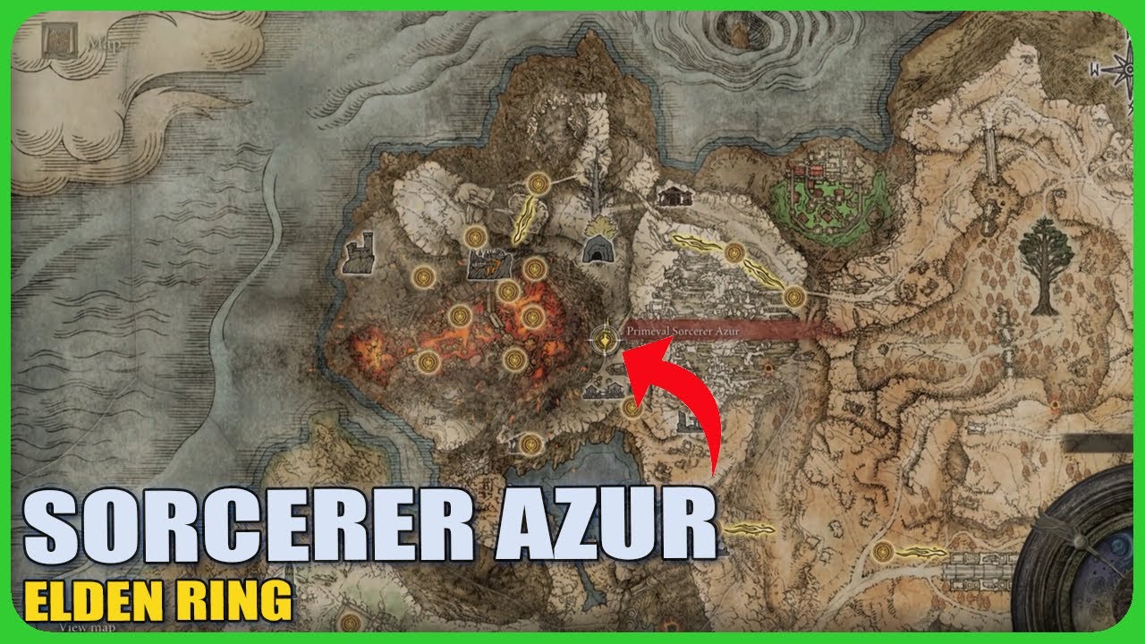 Elden Ring - How To Find Sorcerer Azur (Sorceress Sellen Quest)