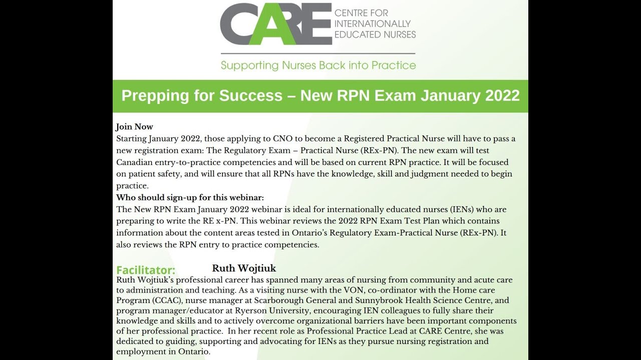 REx- PN  - Prepping for Success